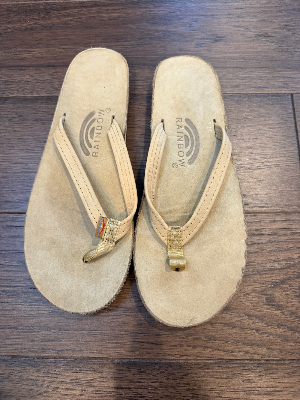 Rainbow Women’s Single Layer Narrow Strap Sandals Sierra Brown Medium - C54-005
